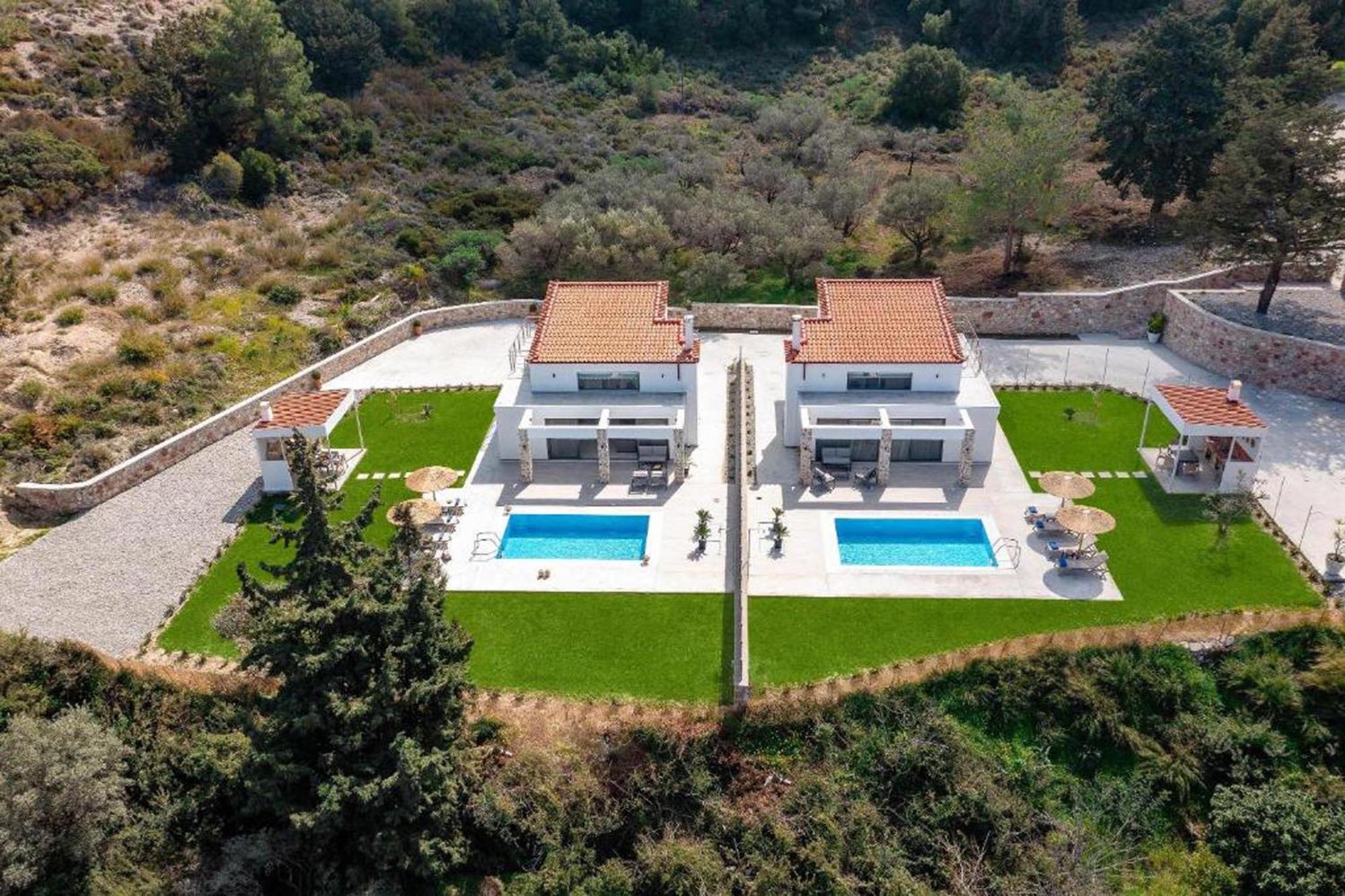 Aiora Luxury Villas Afantou Eksteriør bilde